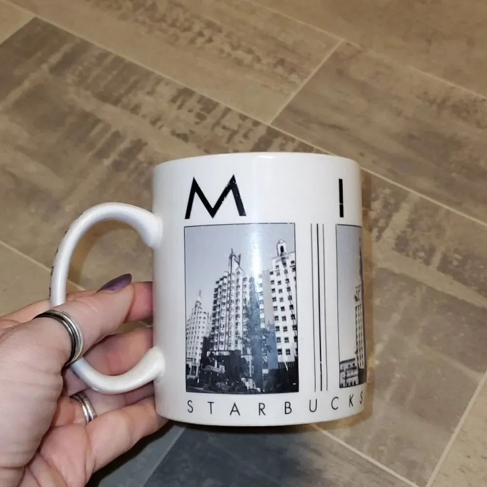 GUC Starbucks "MIAMI" City Scenes LG Mug